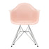 Cadeira de Braços em Plástico Eames DAR / Base Cromada